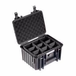 B&W Cases 2000/B/SI custodia per fotocamera Custodia rigida Nero - Vista aggiuntiva 2