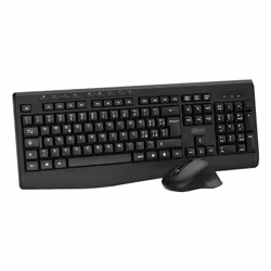 XD Enjoy XDYM7059 tastiera Mouse incluso USB + Bluetooth QZERTY Inglese britannico Nero - Vista aggiuntiva 3