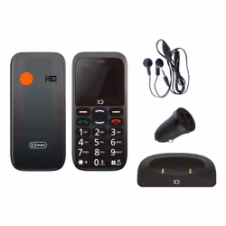 XD Enjoy XDEZB67BK cellulare 4,5 cm (1.77") Nero Telefono per anziani - Vista aggiuntiva 2