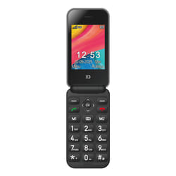 XD Enjoy XDEZF08SI cellulare 7,11 cm (2.8") Nero, Argento Telefono per anziani