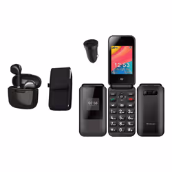 XD Enjoy XDEZF88BK cellulare 7,11 cm (2.8") Nero Telefono per anziani - Vista aggiuntiva 2