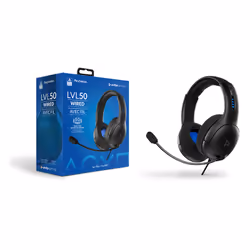 PDP LVL50 Auricolare Cablato A Padiglione Gaming Nero, Grigio - Vista aggiuntiva 6