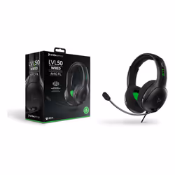 PDP LVL50 Auricolare Cablato A Padiglione Gaming Nero, Verde, Grigio - Vista aggiuntiva 7