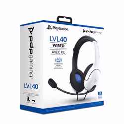 PDP LVL40 Auricolare Cablato A Padiglione Gaming Bianco - Vista aggiuntiva 6