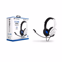 PDP LVL40 Auricolare Cablato A Padiglione Gaming Bianco - Vista aggiuntiva 7