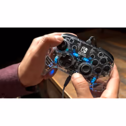 PDP Afterglow Deluxe+ Trasparente USB Gamepad Analogico/Digitale Nintendo Switch, Nintendo Switch OLED - Vista aggiuntiva 8