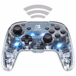 PDP Afterglow Nero, Trasparente Gamepad Analogico/Digitale Nintendo Switch, Nintendo Switch Lite, Nintendo Switch OLED - Vista aggiuntiva 5