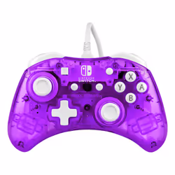 PDP Rock Candy, Gamepad, Nintendo Switch, D-pad, Pulsante Menu, Analogico/Digitale, Cablato, USB