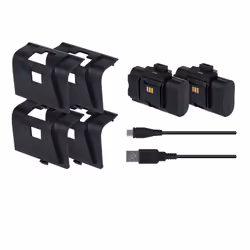 PDP Mrtavolt, Xbox One, Batteria per controller da gaming, Nero, Policarbonato, 3 m, Microsoft