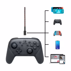 PDP 500-211-EU cavo USB 2,4 m USB A USB C Nero, Rosso - Vista aggiuntiva 4