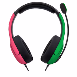 PDP LVL40 Auricolare Cablato A Padiglione Gaming Nero, Verde - Vista aggiuntiva 3