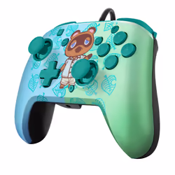 PDP REMATCH: Animal Crossing Tom Nook Blu, Verde USB Gamepad Analogico/Digitale Nintendo Switch, Nintendo Switch Lite, Nintendo Switch OLED - Vista aggiuntiva 5