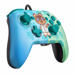 PDP REMATCH: Animal Crossing Tom Nook Blu, Verde USB Gamepad Analogico/Digitale Nintendo Switch, Nintendo Switch Lite, Nintendo Switch OLED - Vista aggiuntiva 6