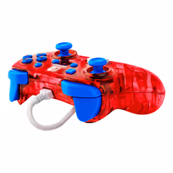 PDP Rock Candy: Mario Punch Rosso, Translucent USB Gamepad Analogico/Digitale Nintendo Switch, Nintendo Switch Lite, Nintendo Switch OLED - Vista aggiuntiva 4