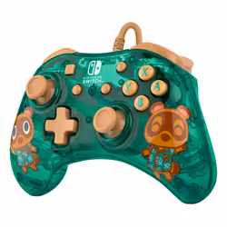 PDP Rock Candy: Timmy Tommy Breezy Blue Verde, Translucent USB Gamepad Analogico/Digitale Nintendo Switch, Nintendo Switch Lite, Nintendo Switch OLED - Vista aggiuntiva 5
