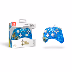 PDP Rock Candy: Berry Brave Link Blu, Translucent USB Gamepad Analogico/Digitale Nintendo Switch, Nintendo Switch Lite, Nintendo Switch OLED - Vista aggiuntiva 8