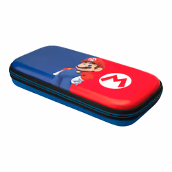 PDP Slim Deluxe: Power Pose Mario Custodia rigida Nintendo Blu, Rosso - Vista aggiuntiva 4