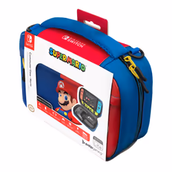 PDP Commuter: Power Pose Mario Custodia rigida Nintendo Blu, Rosso - Vista aggiuntiva 4