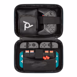 PDP Commuter: Power Pose Mario Custodia rigida Nintendo Blu, Rosso - Vista aggiuntiva 5