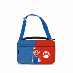 PDP Commuter: Power Pose Mario Custodia rigida Nintendo Blu, Rosso - Vista aggiuntiva 7