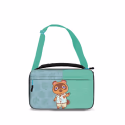 PDP Commuter: Animal Crossing Tom Nook Custodia rigida Nintendo Blu, Verde - Vista aggiuntiva 7