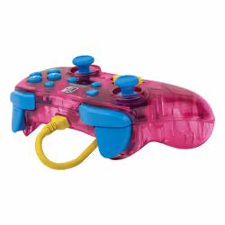 PDP Rock Candy: Bubblegum Peach Rosa, Translucent USB Gamepad Analogico/Digitale Nintendo Switch, Nintendo Switch Lite, Nintendo Switch OLED - Vista aggiuntiva 4
