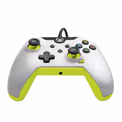 PDP Controller con cavo: Bianco elettrico Per Xbox Series X|S, Xbox One e Windows 10/11