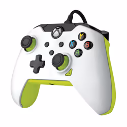 PDP Controller con cavo: Bianco elettrico Per Xbox Series X|S, Xbox One e Windows 10/11