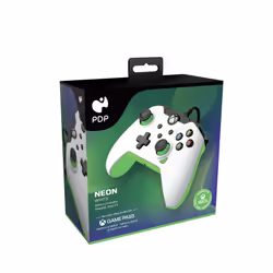 PDP Controller con cavo: Bianco neon Per Xbox Series X|S, Xbox One e Windows 10/11 - Vista aggiuntiva 7