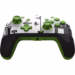 PDP REMATCH: Super Mario Retro Nero, Verde, Bianco USB Gamepad Analogico/Digitale Nintendo Switch, Nintendo Switch OLED