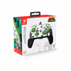 PDP REMATCH: Super Mario Retro Nero, Verde, Bianco USB Gamepad Analogico/Digitale Nintendo Switch, Nintendo Switch OLED - Vista aggiuntiva 8