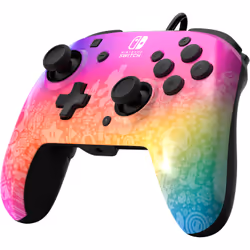 PDP Controller con cavo REMATCH: Star Spectrum Per Nintendo Switch, Nintendo Switch - Modello OLED - Vista aggiuntiva 4
