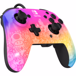 PDP Controller con cavo REMATCH: Star Spectrum Per Nintendo Switch, Nintendo Switch - Modello OLED - Vista aggiuntiva 6