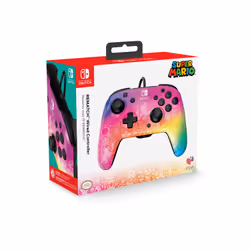 PDP Controller con cavo REMATCH: Star Spectrum Per Nintendo Switch, Nintendo Switch - Modello OLED - Vista aggiuntiva 8