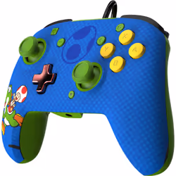 PDP REMATCH: Yoshi & Toad Blu USB Gamepad Analogico/Digitale Nintendo Switch, Nintendo Switch OLED - Vista aggiuntiva 8