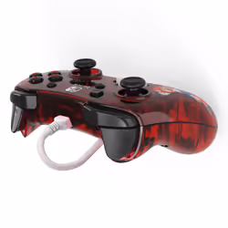 PDP Rock Candy: Mario Punch Rosso, Translucent USB Gamepad Analogico/Digitale Nintendo Switch, Nintendo Switch Lite, Nintendo Switch OLED - Vista aggiuntiva 4