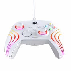 PDP Controller con cavo Afterglow Wave: White Per Xbox Series X|S, Xbox One e Win10/11 - Vista aggiuntiva 5