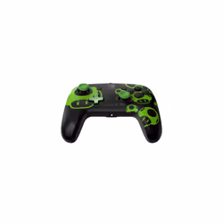 PDP REMATCH: 1-Up Glow in the Dark Nero, Verde USB Gamepad Analogico/Digitale Nintendo Switch, Nintendo Switch OLED