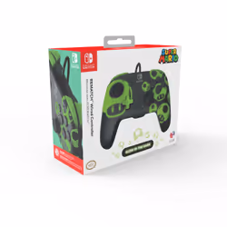 PDP REMATCH: 1-Up Glow in the Dark Nero, Verde USB Gamepad Analogico/Digitale Nintendo Switch, Nintendo Switch OLED - Vista aggiuntiva 8