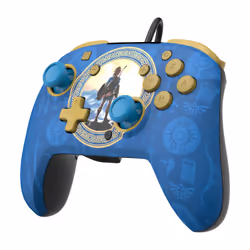PDP Rematch: Hyrule Blue Blu USB Gamepad Analogico/Digitale Nintendo Switch, Nintendo Switch Lite, Nintendo Switch OLED - Vista aggiuntiva 4