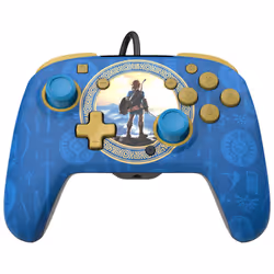 PDP Rematch: Hyrule Blue Blu USB Gamepad Analogico/Digitale Nintendo Switch, Nintendo Switch Lite, Nintendo Switch OLED - Vista aggiuntiva 6