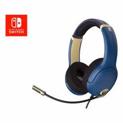 PDP 500-162-HLBL cuffia e auricolare Cablato A Padiglione Gaming Nero, Blu - Vista aggiuntiva 2