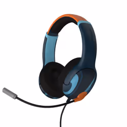 PDP Airlite Glow Auricolare Cablato A Padiglione Gaming Nero, Blu, Arancione - Vista aggiuntiva 4