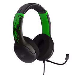 PDP Airlite Glow Auricolare Cablato A Padiglione Gaming Nero, Verde - Vista aggiuntiva 5