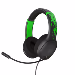 PDP Airlite Glow Auricolare Cablato A Padiglione Gaming Nero, Verde - Vista aggiuntiva 8
