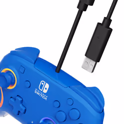 PDP Afterglow Wave Blu USB Gamepad Analogico/Digitale Nintendo Switch, Nintendo Switch OLED - Vista aggiuntiva 4