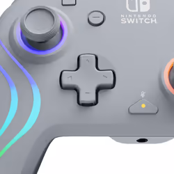 PDP Afterglow Wave Grigio USB Gamepad Analogico/Digitale Nintendo Switch, Nintendo Switch OLED - Vista aggiuntiva 7