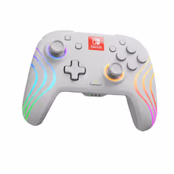 PDP Afterglow Wave Bianco Gamepad Analogico/Digitale Nintendo Switch, Nintendo Switch OLED - Vista aggiuntiva 4