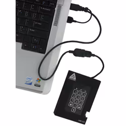 Apricorn Aegis Padlock Fortress 256 GB USB 3.2 Gen 1 (3.1 Gen 1) Nero - Vista aggiuntiva 4