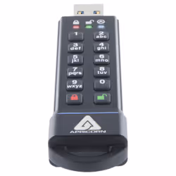 Apricorn Aegis Secure Key 3.0 unità flash USB 480 GB USB tipo A 3.2 Gen 1 (3.1 Gen 1) Nero - Vista aggiuntiva 5